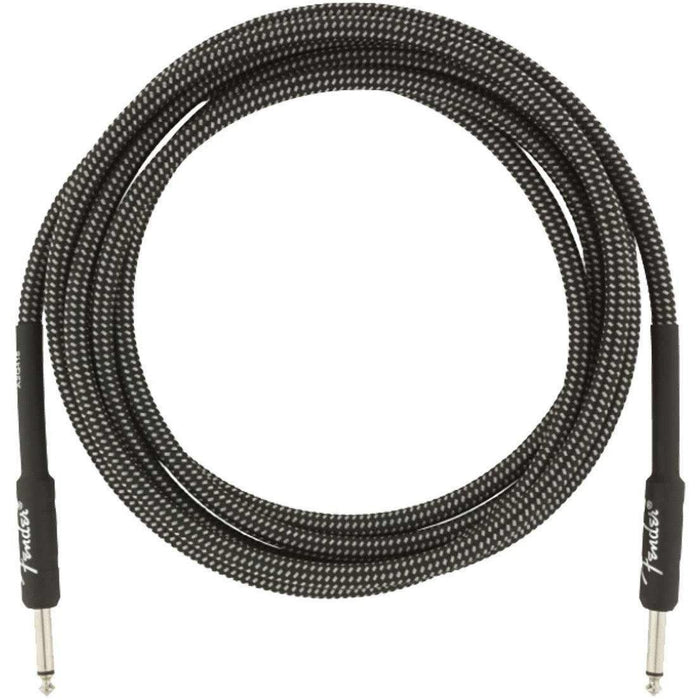 Fender Professional Series Straight to Straight Instrument Cable - 10 ft Gray Tweed