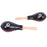 5d2 Professional Rawhide Maracas Large Tri-Tone Color