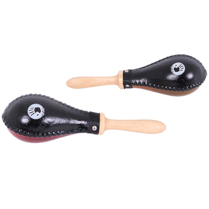 5d2 Professional Rawhide Maracas Large Tri-Tone Color