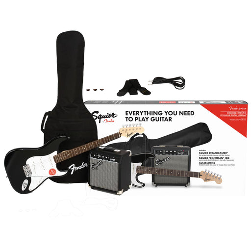 Squier Stratocaster Pack - Black