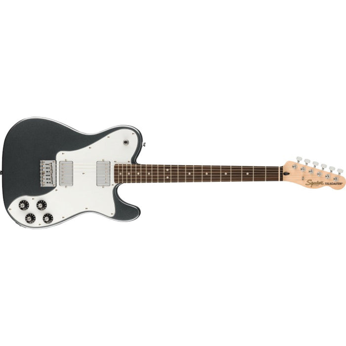 Squier Affinity Series Telecaster Deluxe Electric Guitar - Charcoal Frost Metallic with Laurel Fingerboard